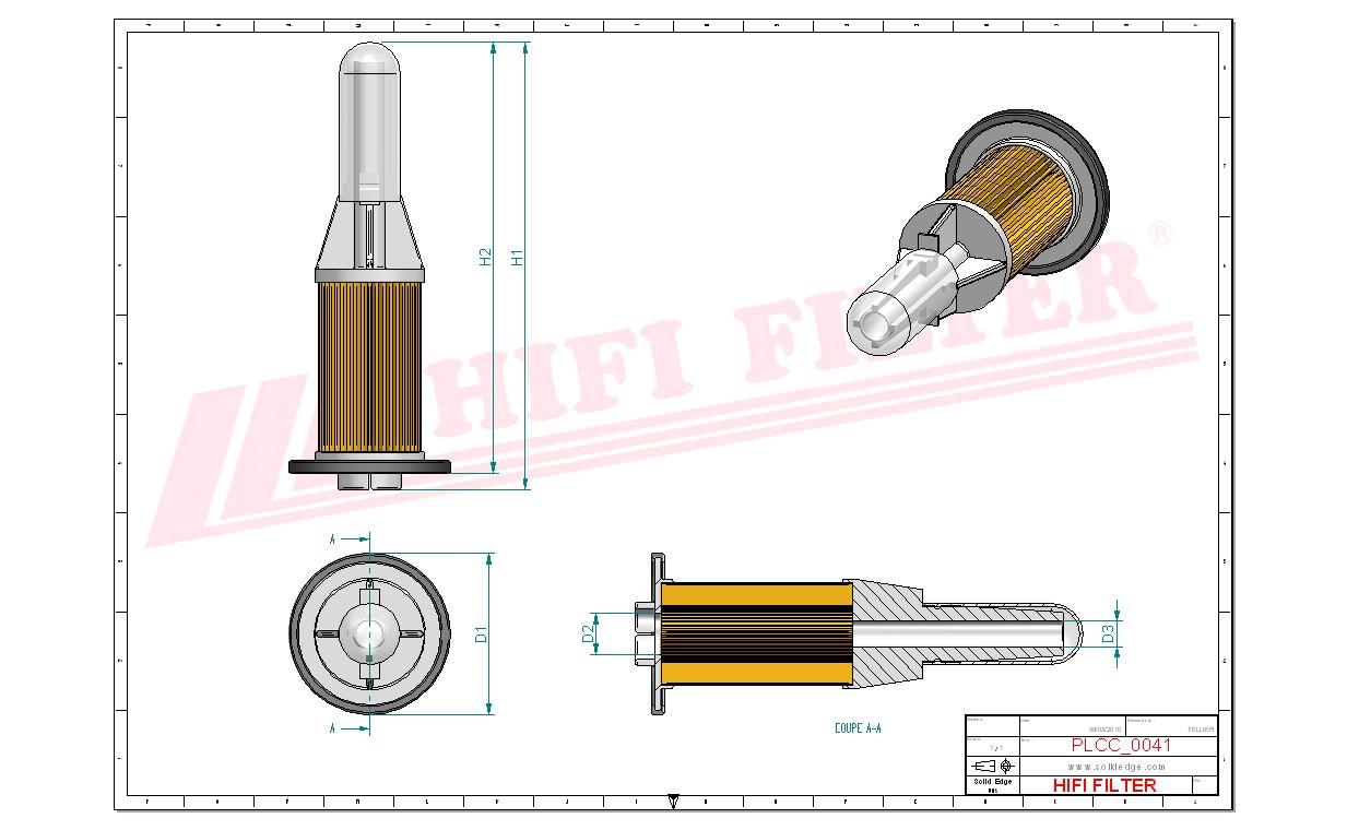 Filtr Paliwa SN 25002