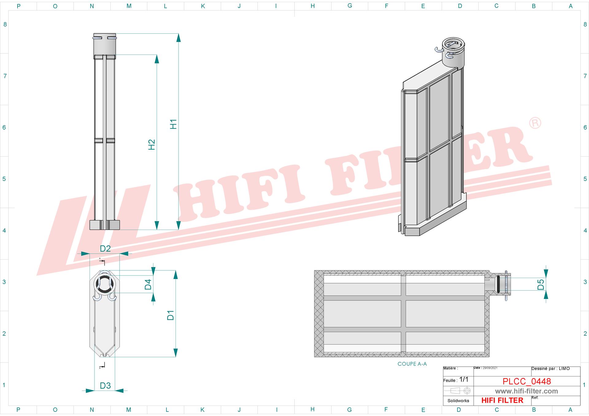 Filtr Mocznikowy SD 40886
