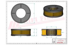 Filtr Powietrza SA 12623