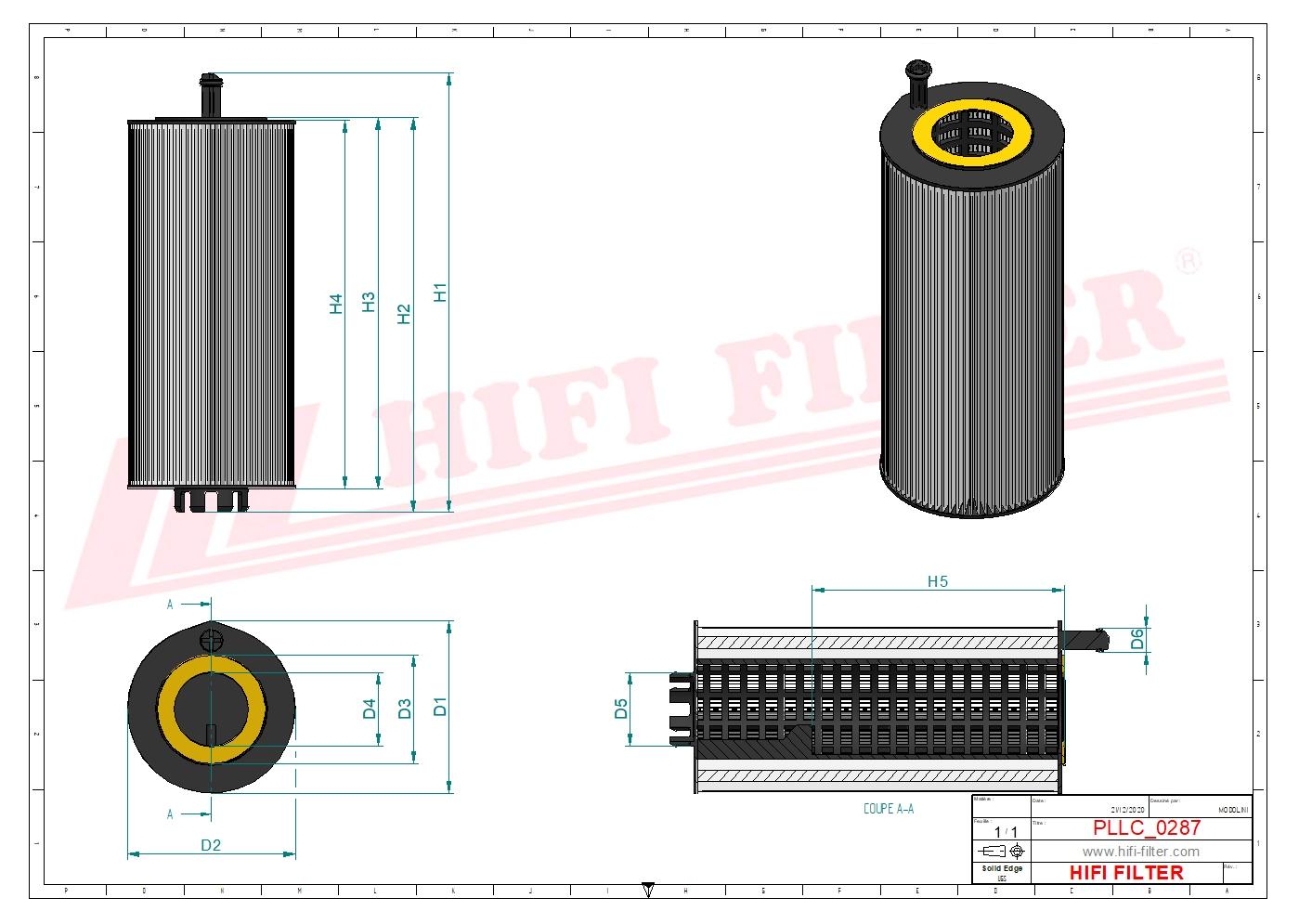 Filtr Oleju SO 7261