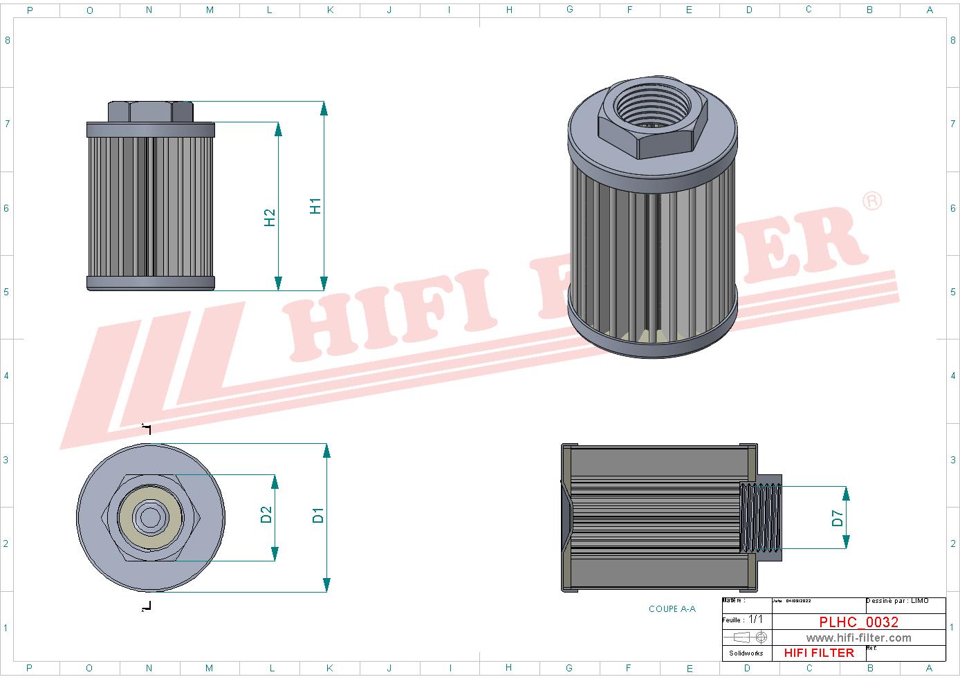 Filtr Hydrauliczny SH 77255