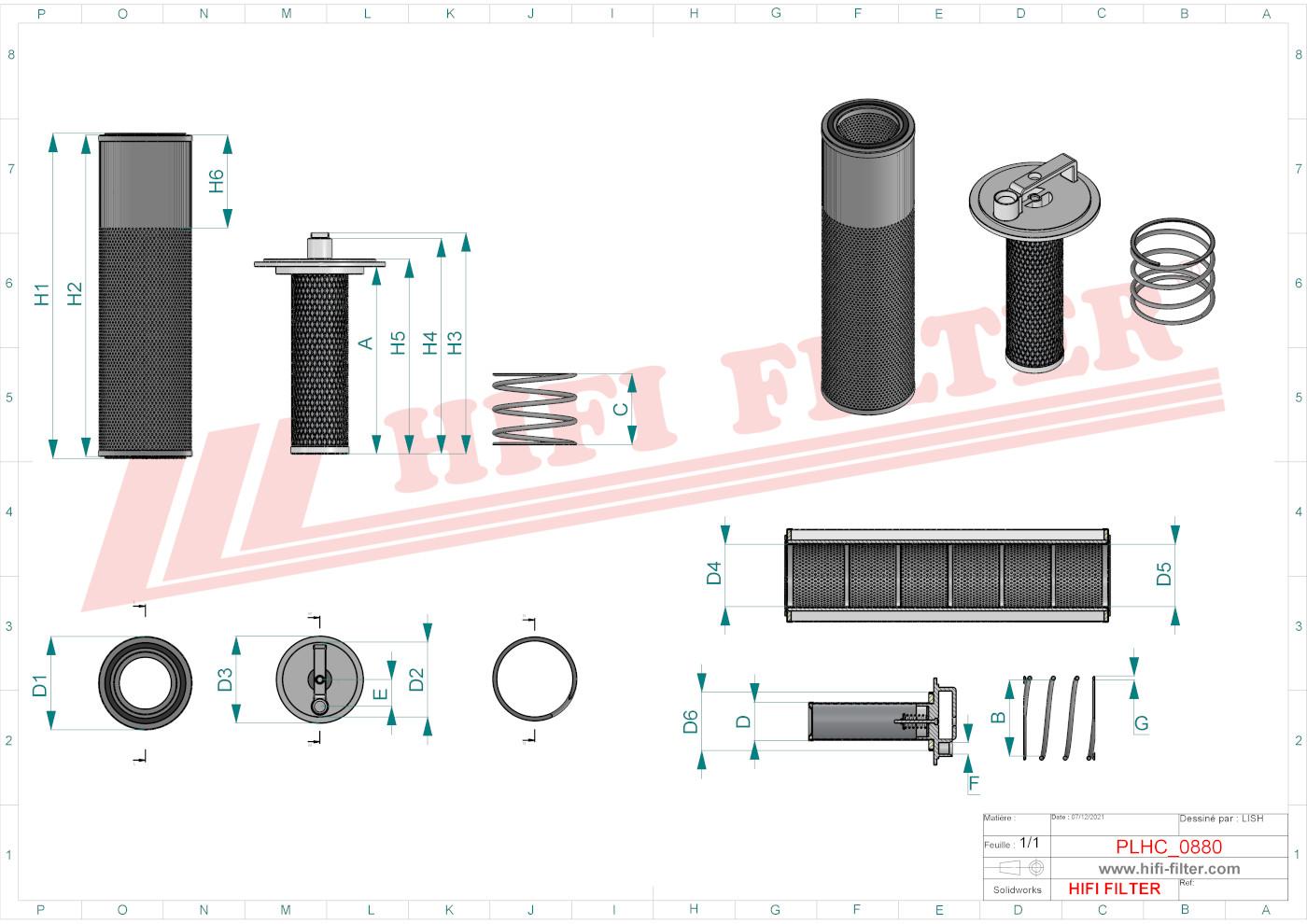 Filtr Hydrauliczny SH 60793