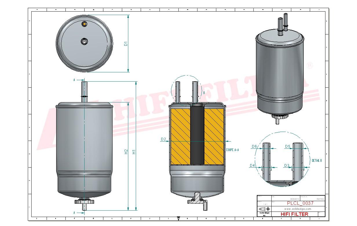 Filtr Paliwa SN 70321