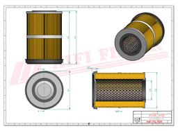 Filtr Powietrza SA 13550