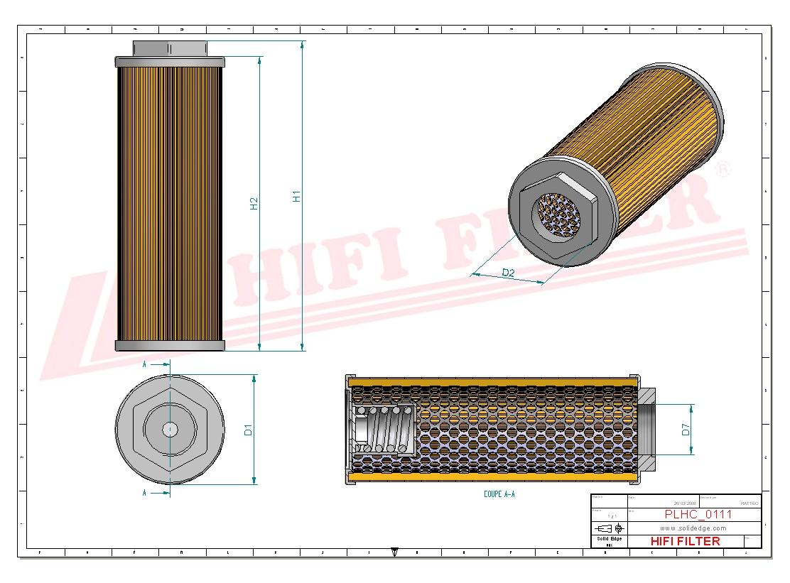 Filtr Hydrauliczny SH 77628