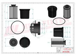 Zestaw Filtra Mocznikowego KD 70438