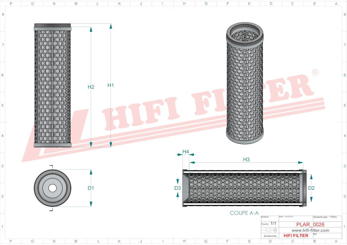 Filtr Powietrza SA 16138