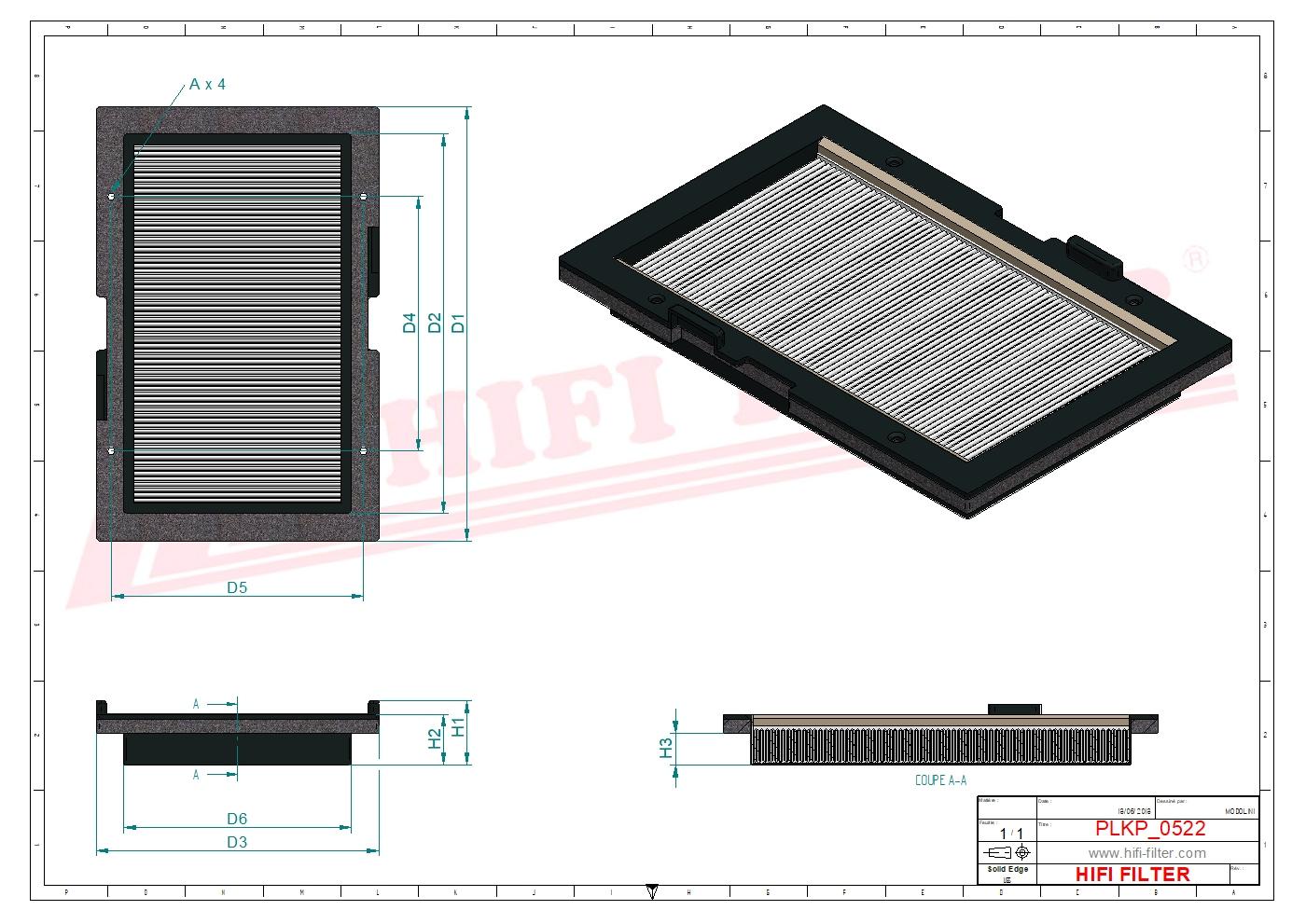 Filtr Kabinowy SC 80108