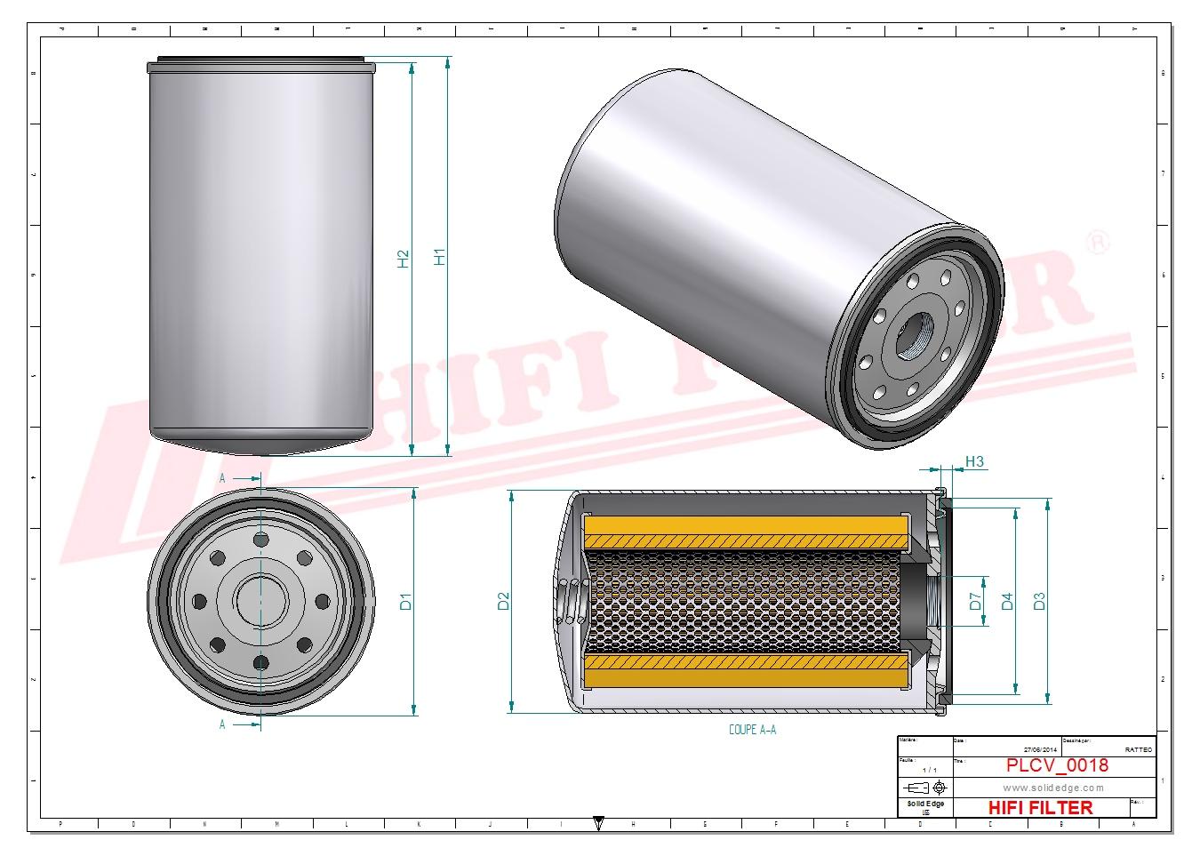Filtr Paliwa SN 5167