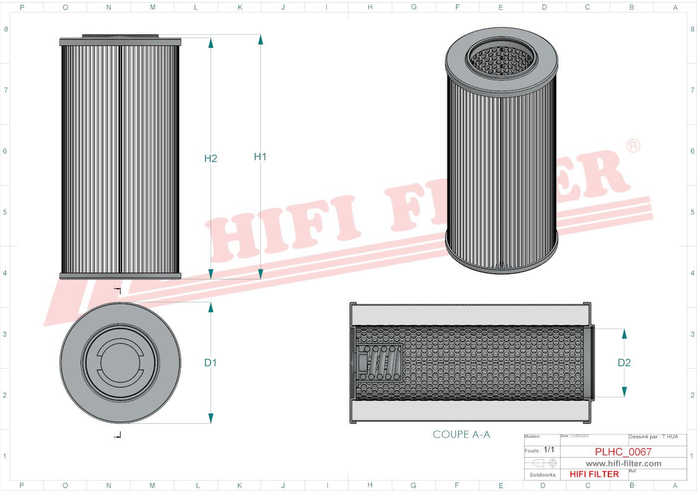 Filtr Hydrauliczny SH 63393