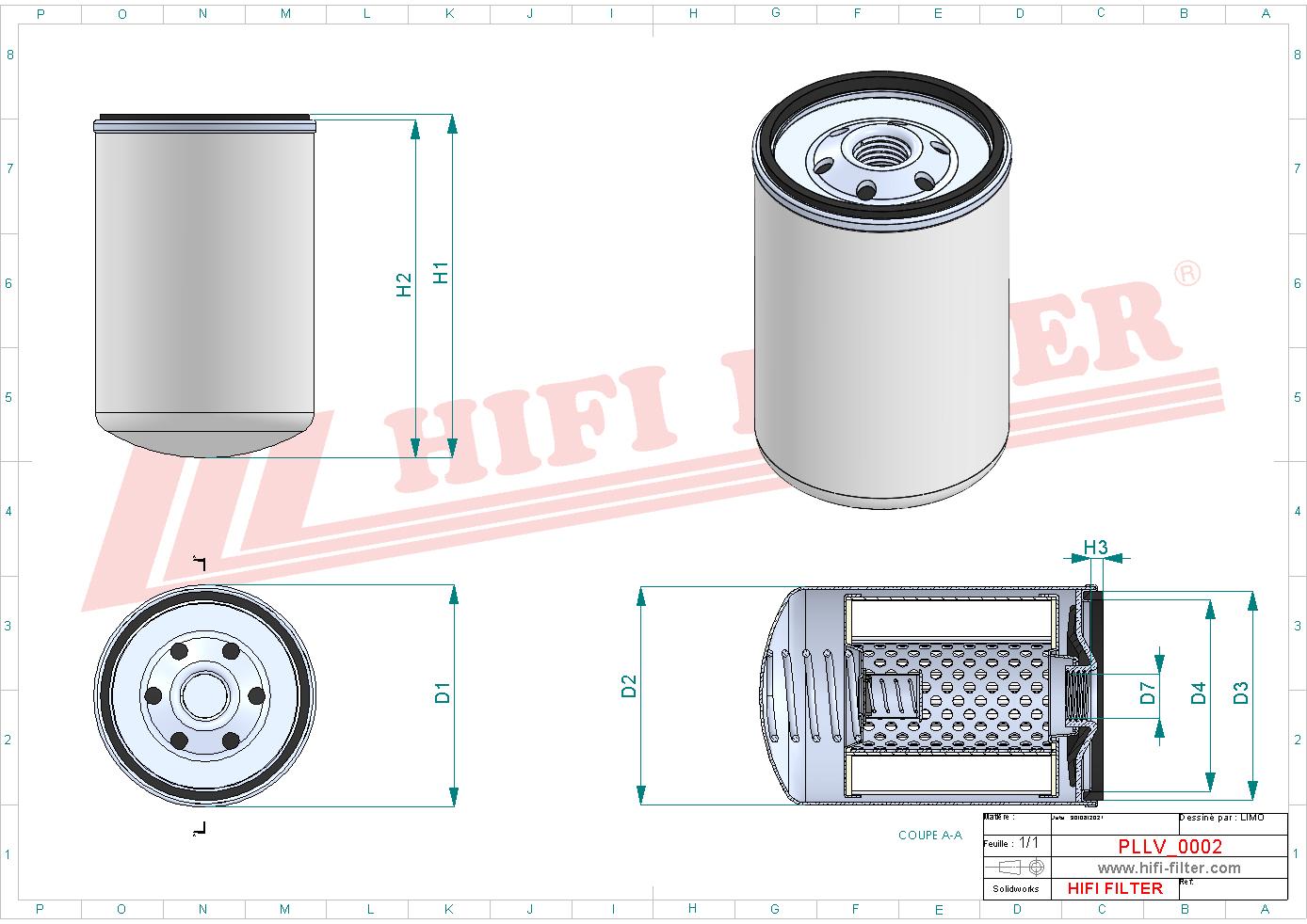 Filtr Oleju T 8204