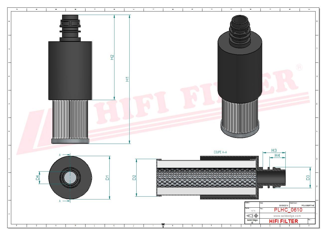 Filtr Hydrauliczny SH 77164