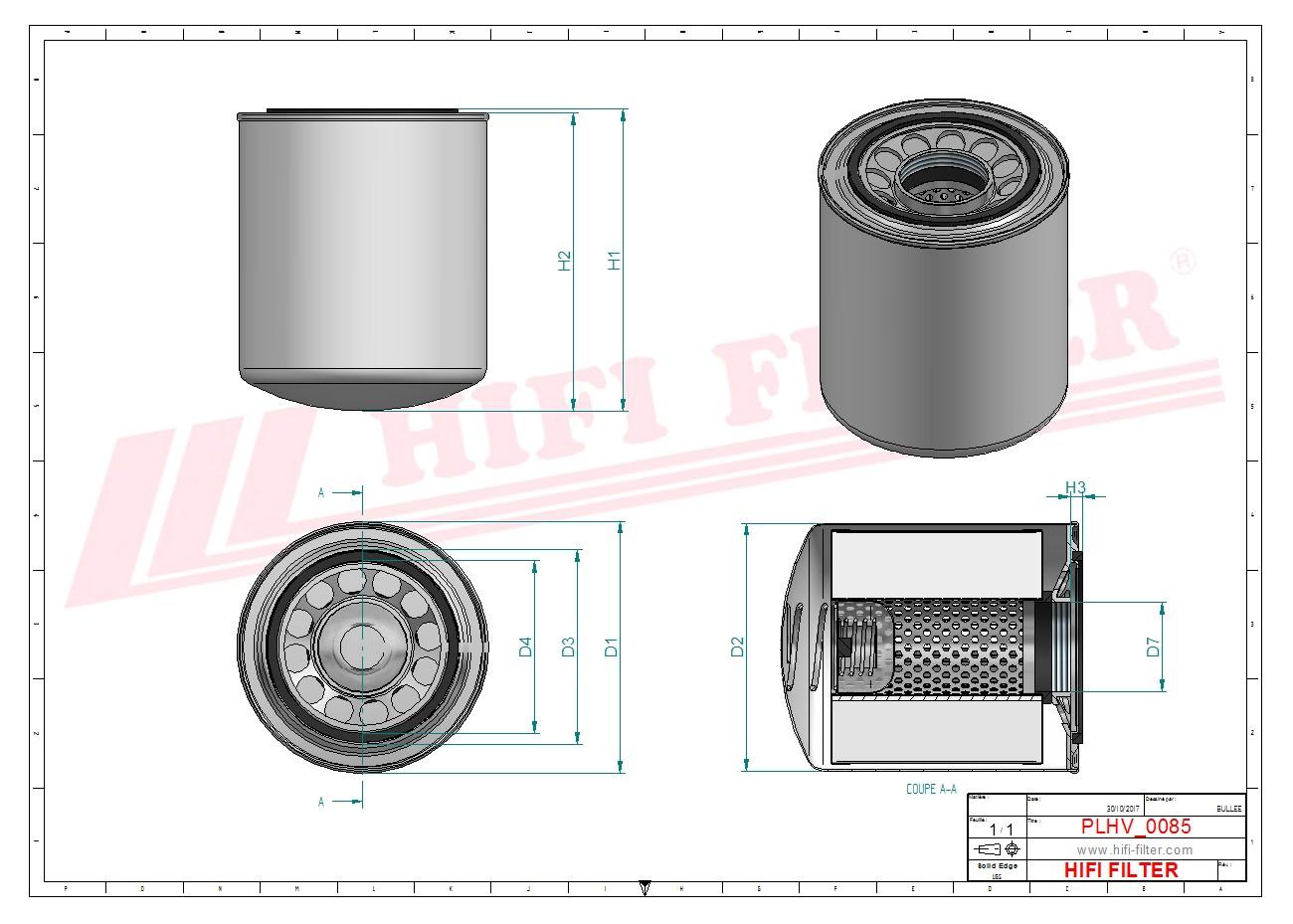 Filtr Hydrauliczny SH 63736