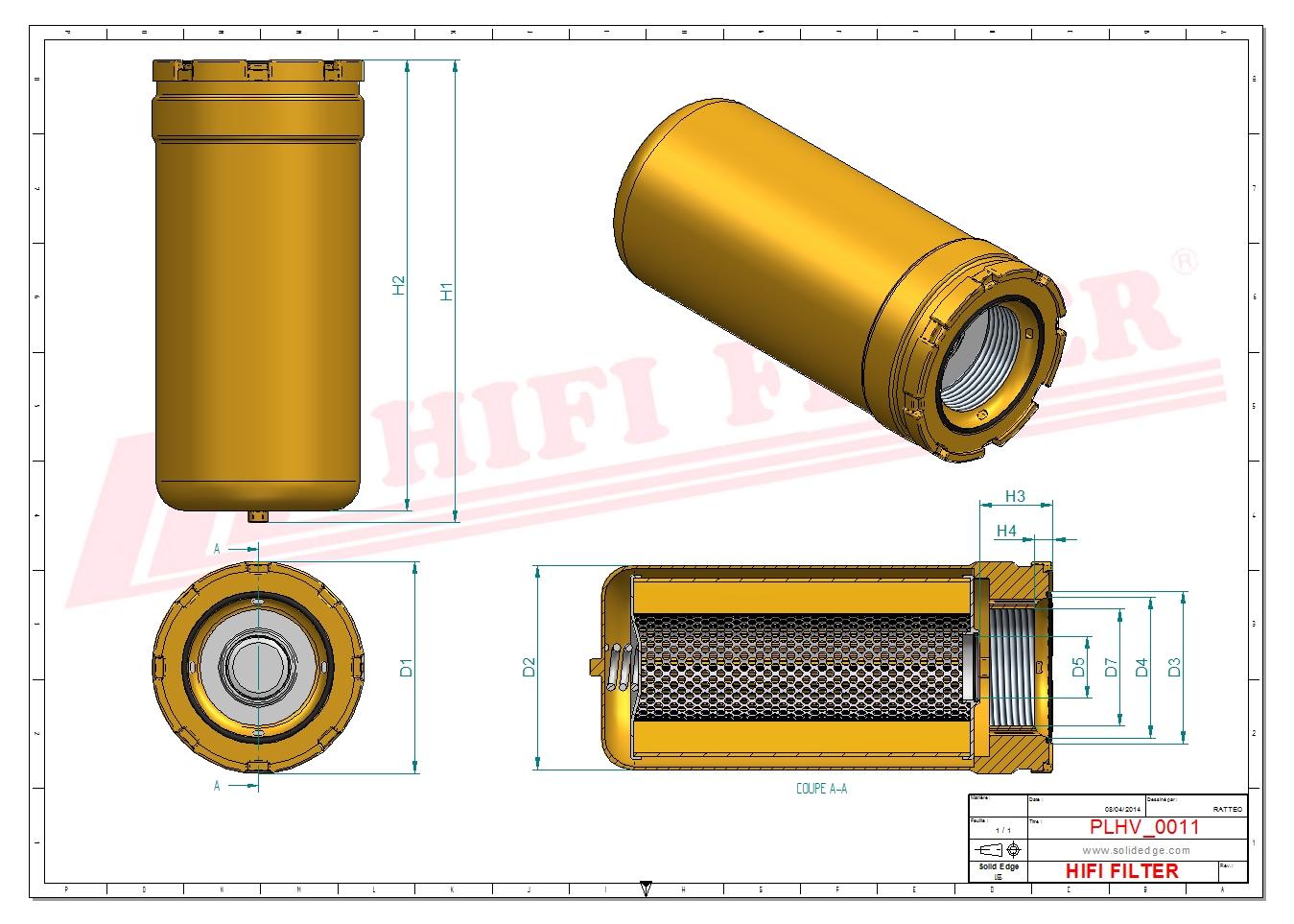 Filtr Hydrauliczny SH 66269