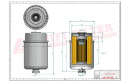 Filtr Paliwa SN 70208