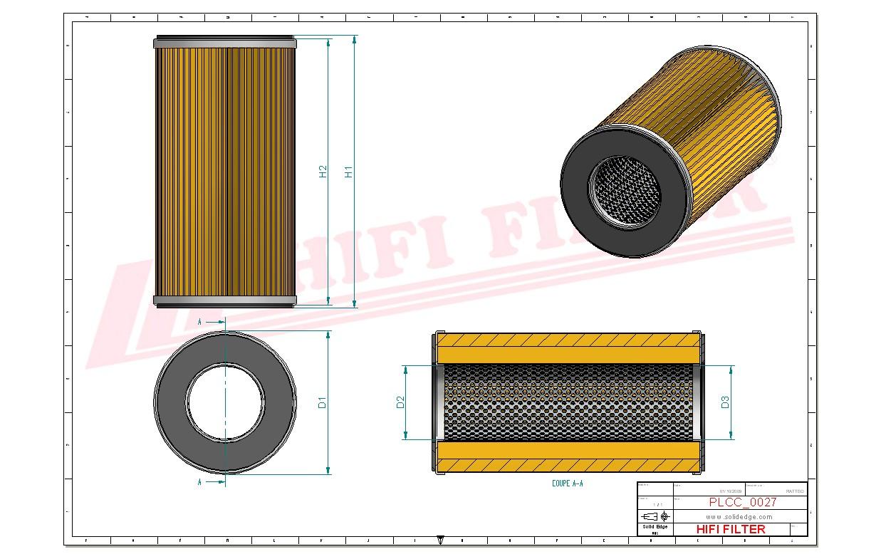 Filtr Paliwa BE 4039