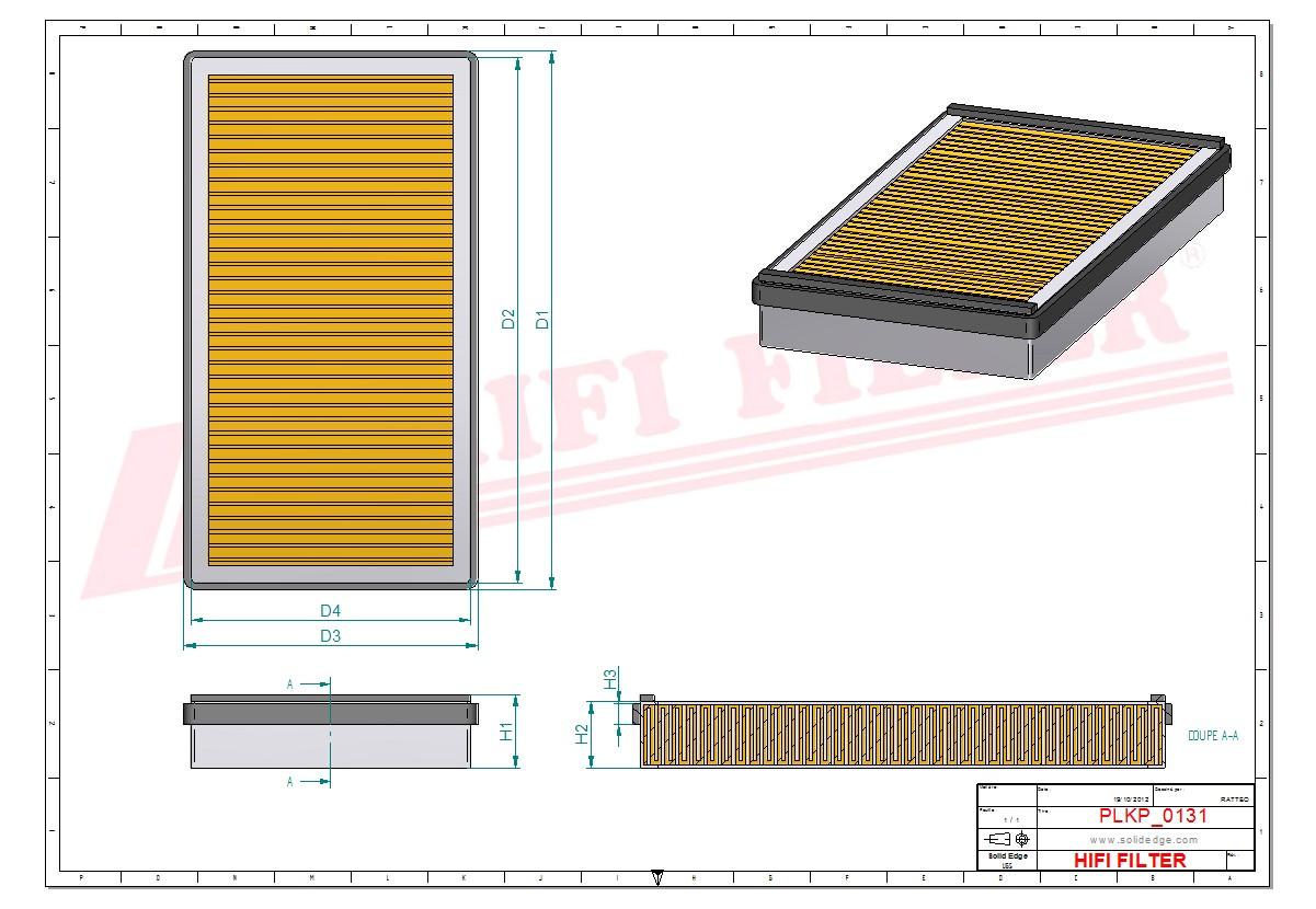 Filtr Kabinowy SC 40065