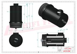 Kompletny Filtr Powietrza SAH 03B04SDM001