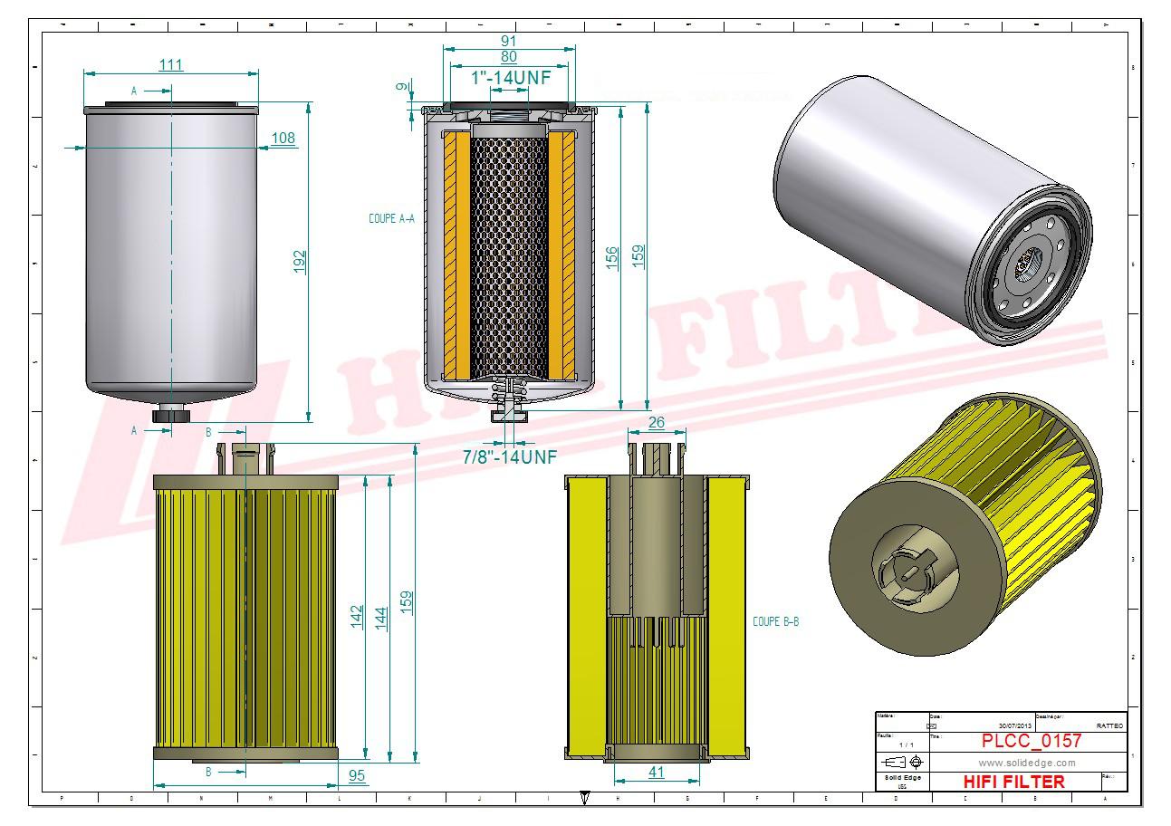 Filtr Paliwa KN 70303