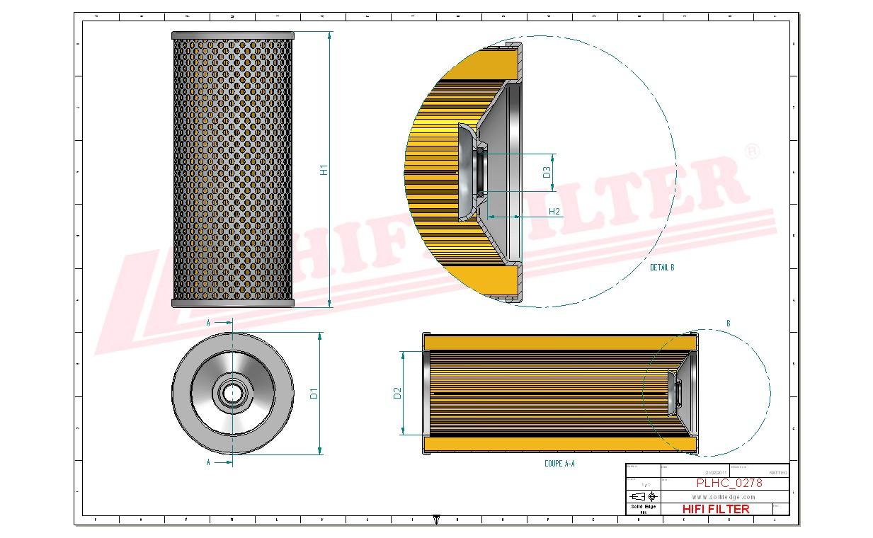 Filtr Hydrauliczny SH 53052