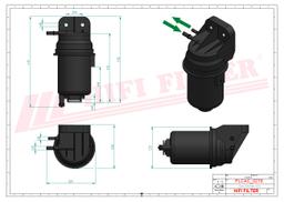 Kompletny Filtr Paliwa MO 1059