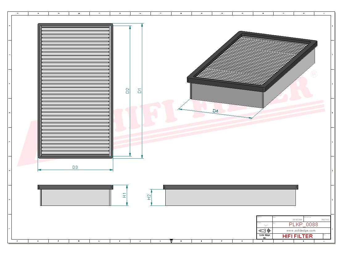 Filtr Kabinowy SC 50178