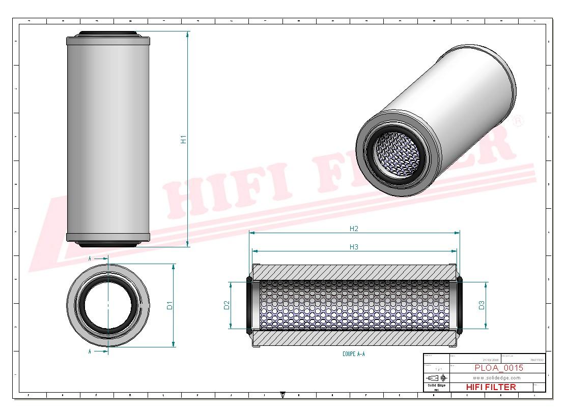 Separator Powietrza/Oleju OA 1009