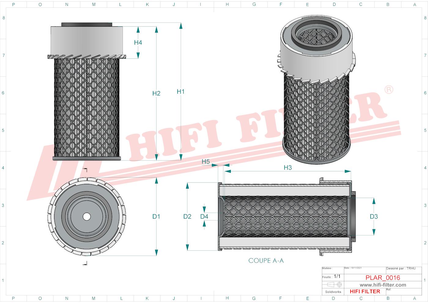 Filtr Powietrza SA 10385 K