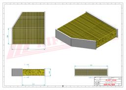 Antybakteryjny Filtr Kabiny SC 5128 CAB
