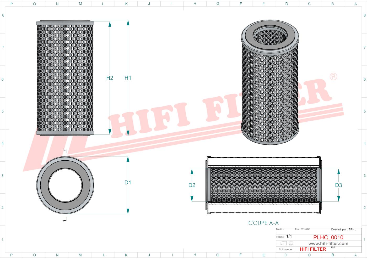 Filtr Hydrauliczny SH 60097