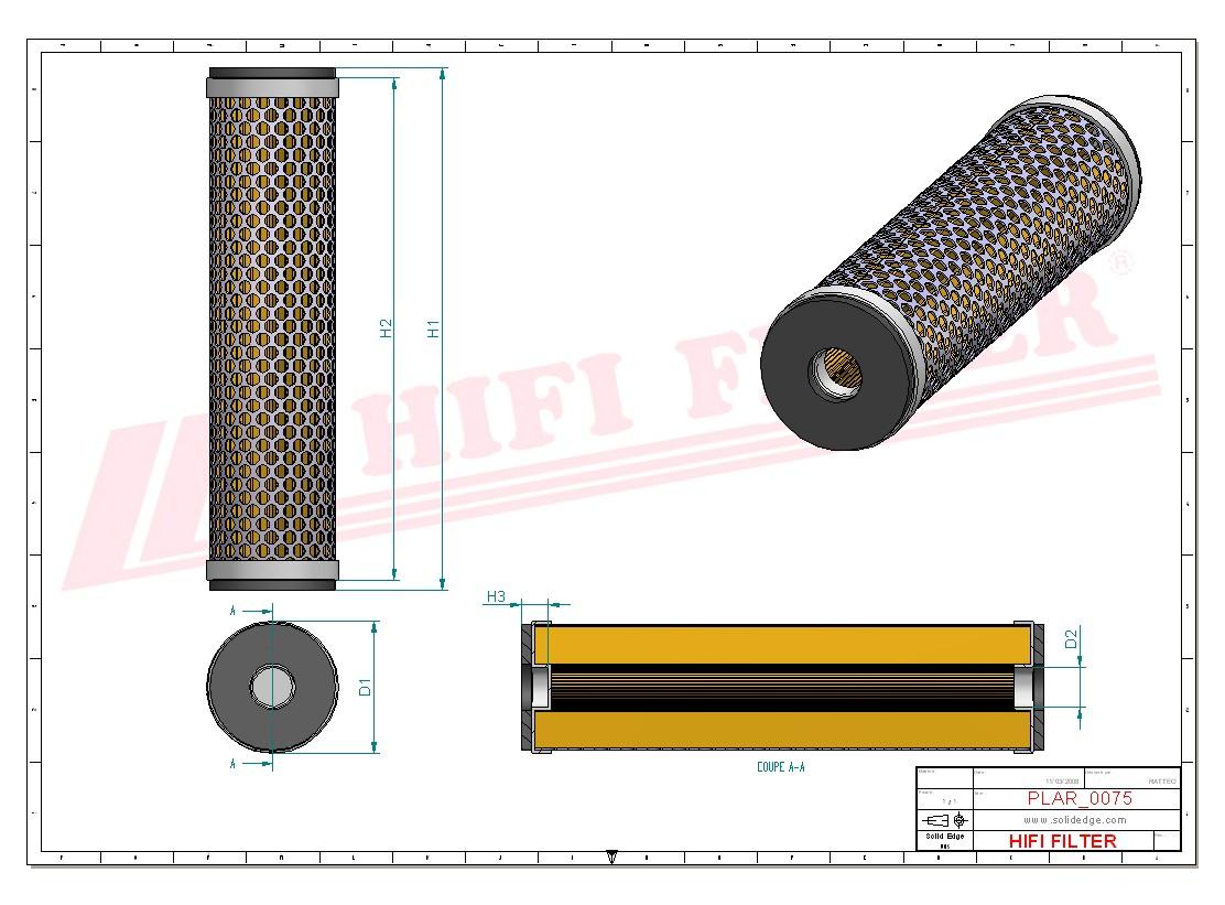 Filtr Powietrza SA 12188