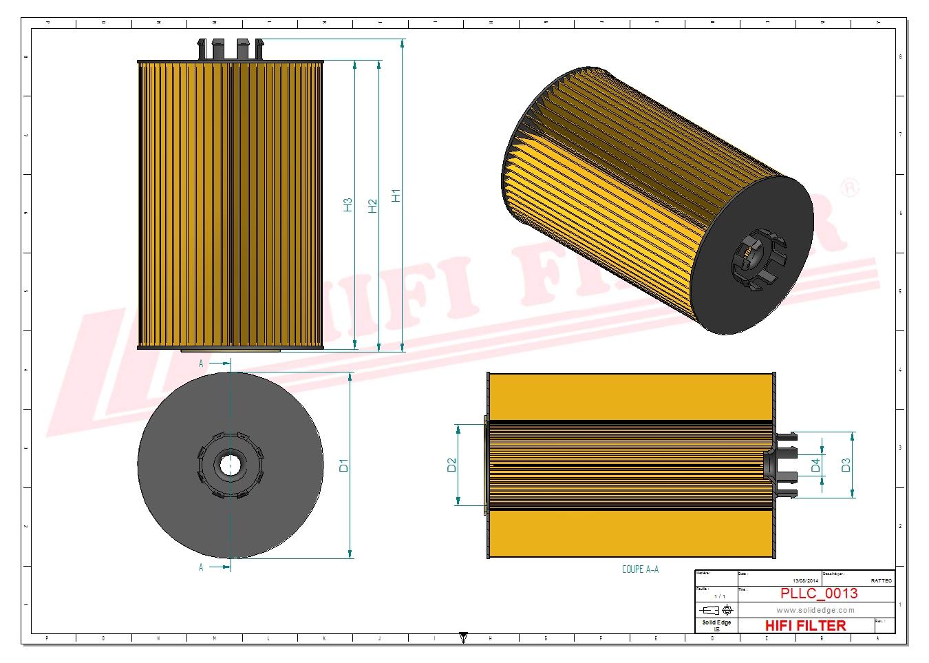 Filtr Oleju SO 7082