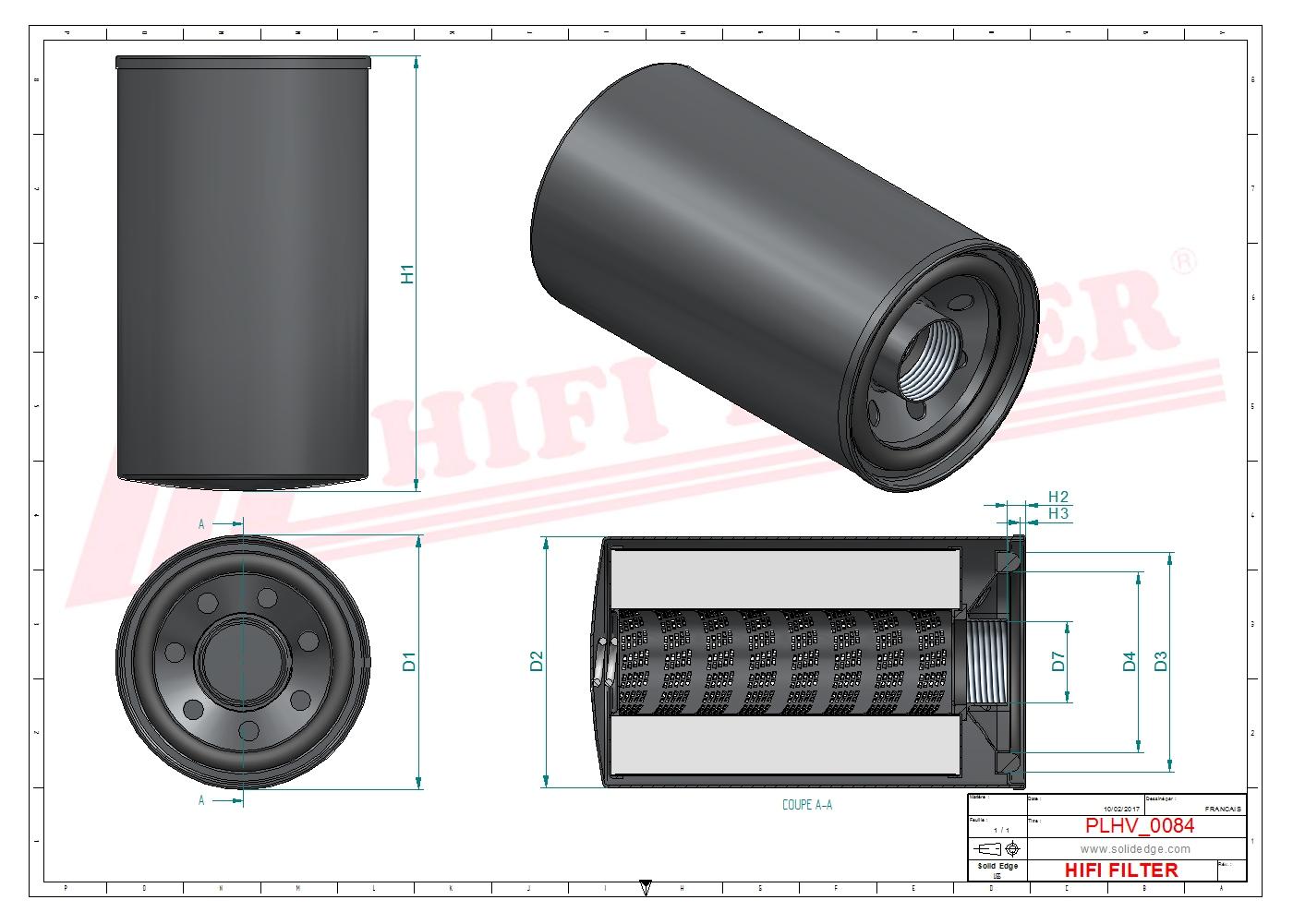 Filtr Hydrauliczny SH 56855