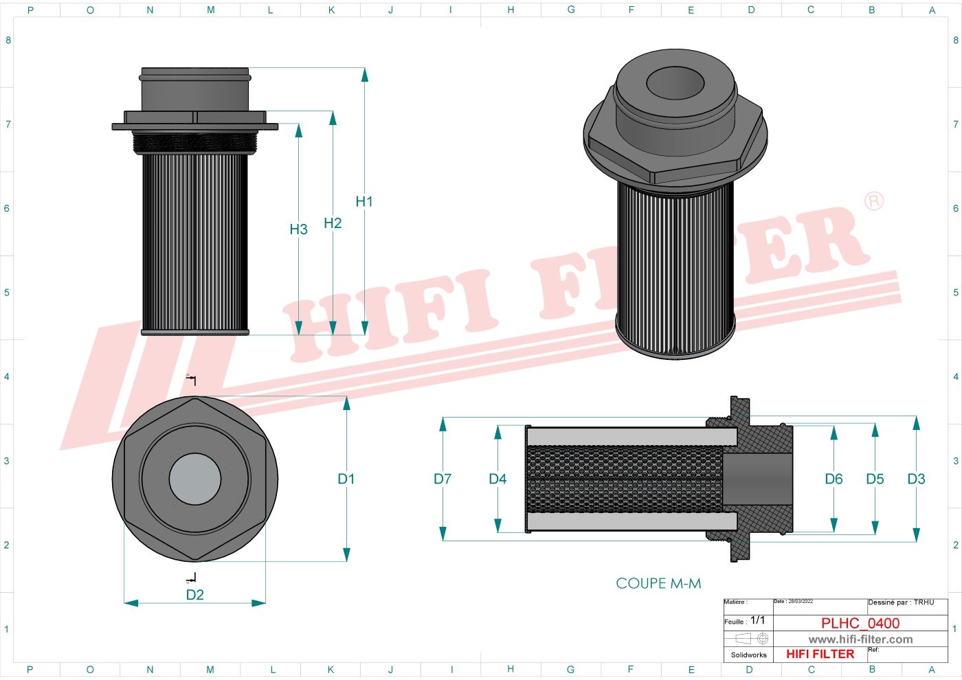 Filtr Hydrauliczny SH 77945