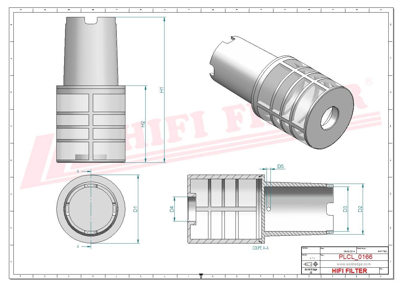 Filtr Paliwa SN 25090