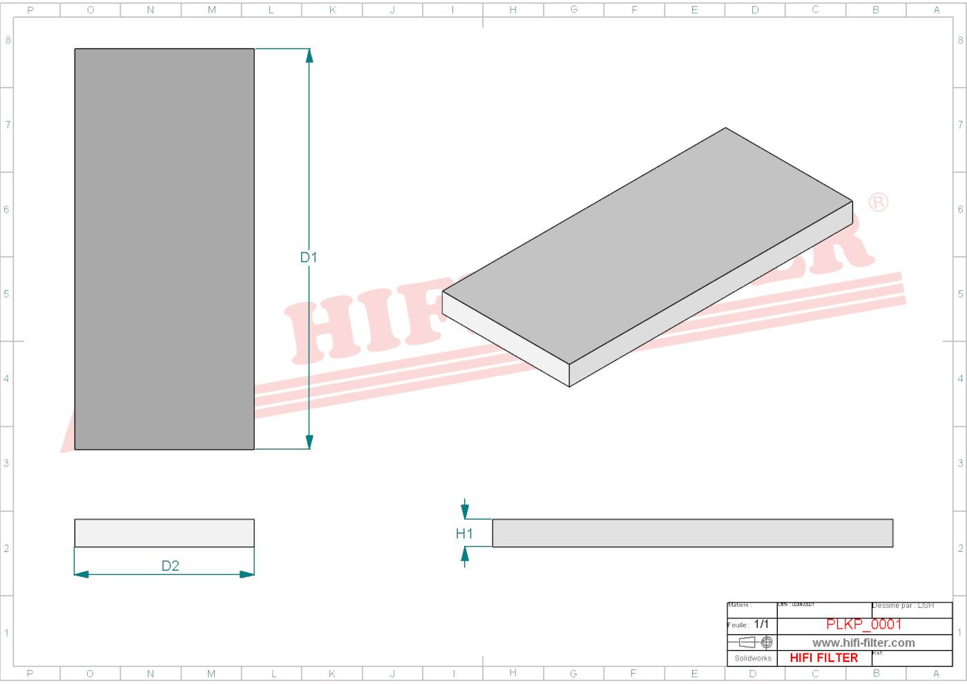 Filtr Kabinowy SC 50157
