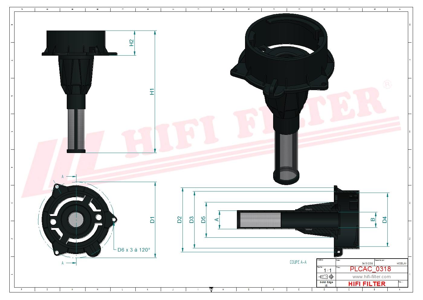 Zestaw Filtra Mocznikowego KD 25177
