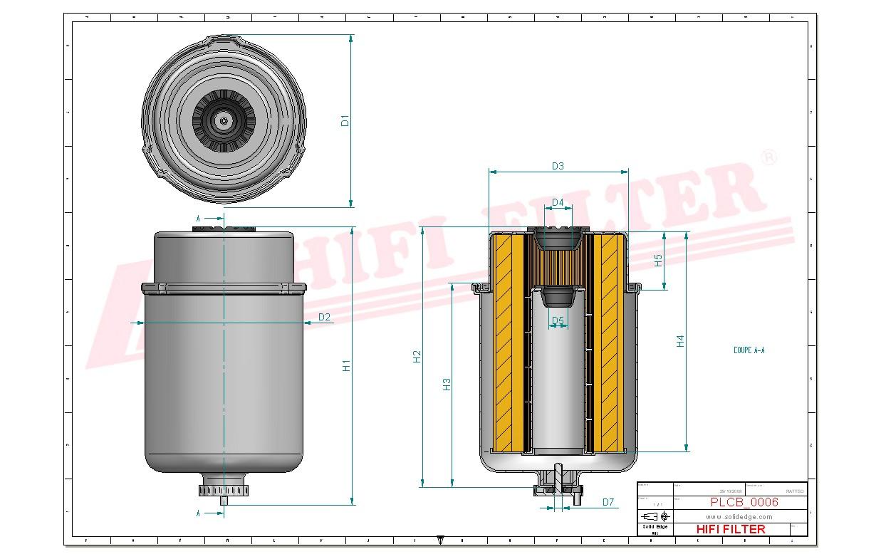 Filtr Paliwa SN 70273