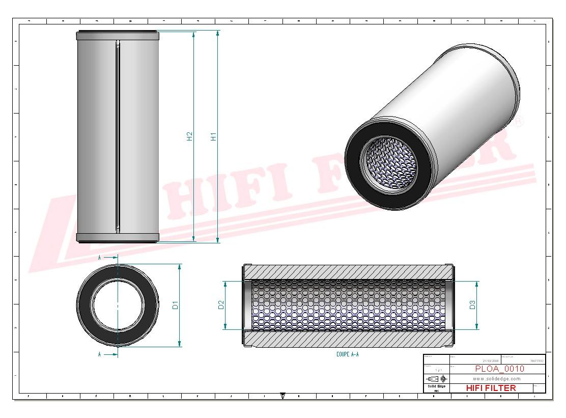 Separator Powietrza/Oleju OA 3415