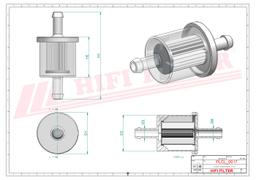 Filtr Benzyny BE 4040