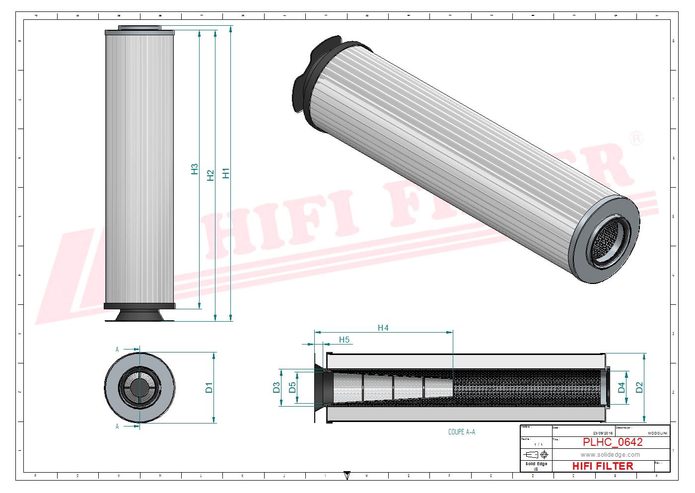 Filtr Hydrauliczny SH 52305