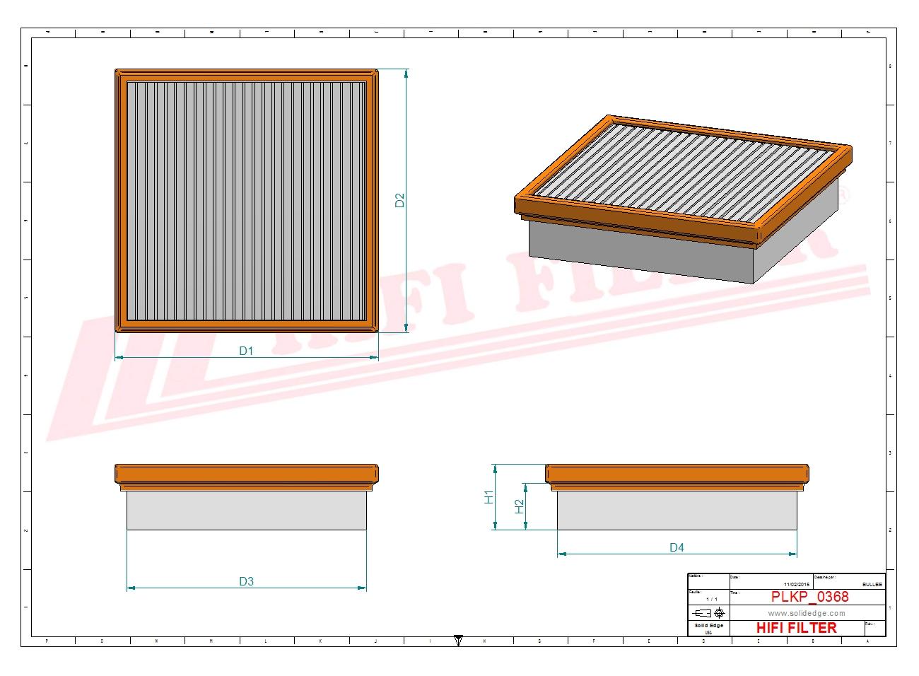 Filtr Kabinowy SC 60132 CAM3