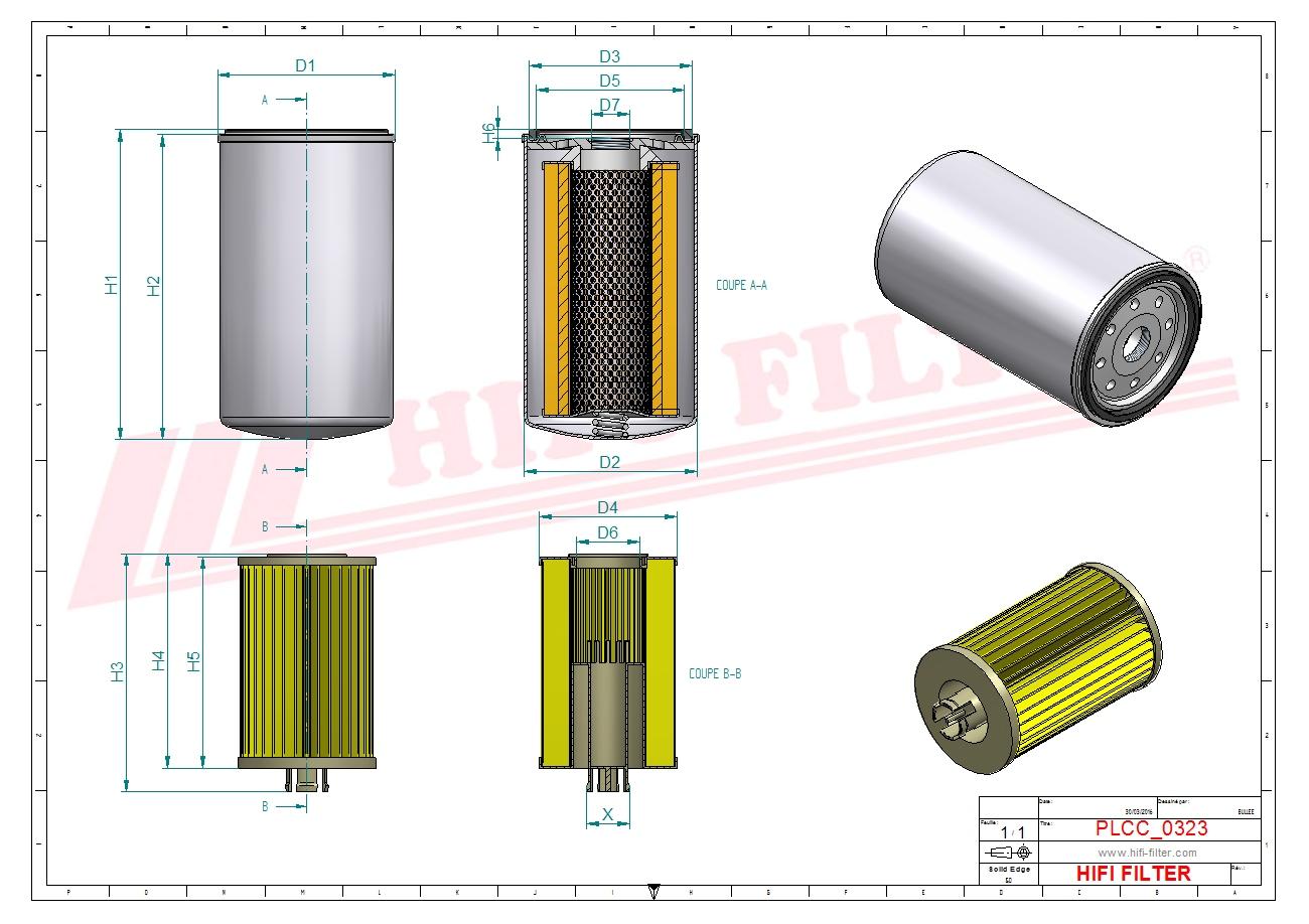 Filtr Paliwa KN 40739