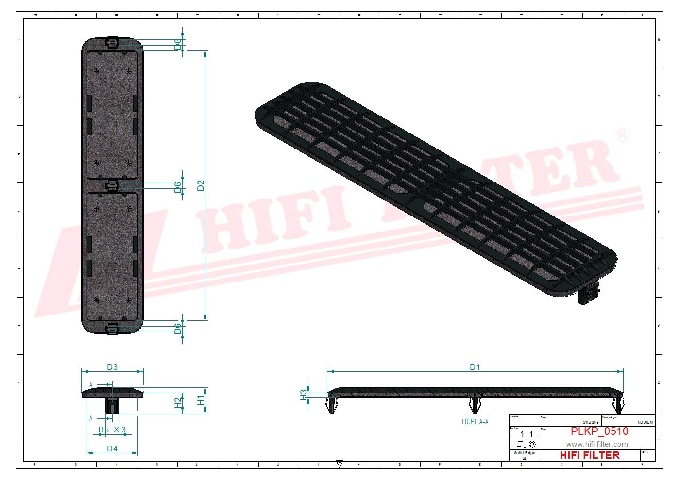 Filtr Kabinowy SC 90361