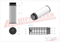 Filtr Powietrza SA 17309