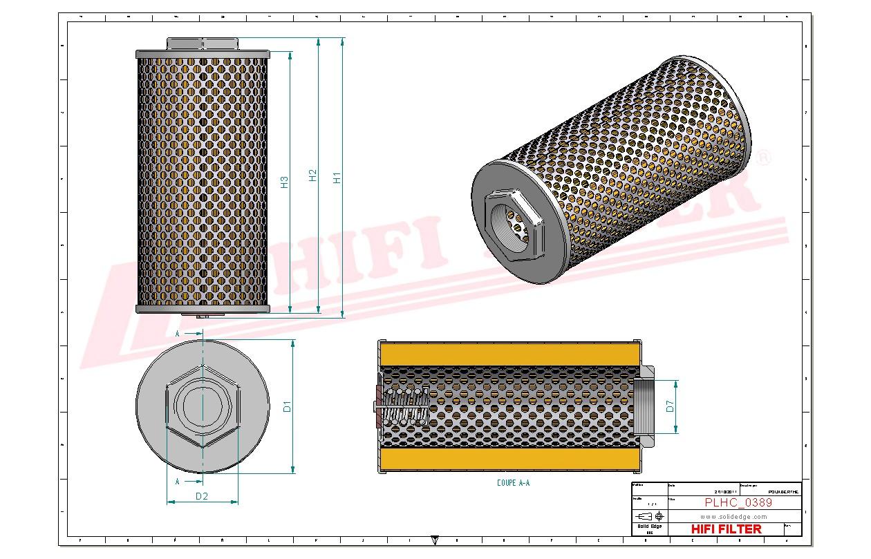 Filtr Hydrauliczny SH 60914