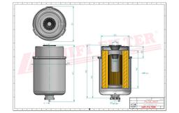 Filtr Paliwa SN 70274