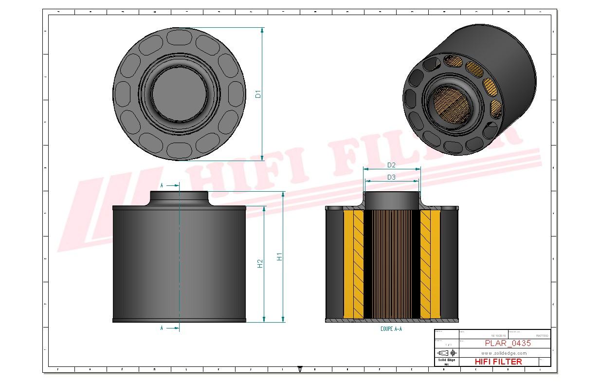 Filtr Powietrza SAC 085001