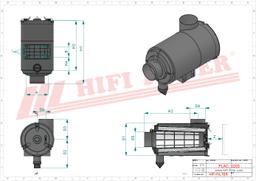 Kompletny Filtr Powietrza SAH 01C08ADP005