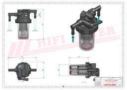 Kompletny Filtr Paliwa MO 1525
